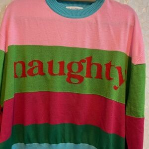 Woman’s Naughty sweater size L